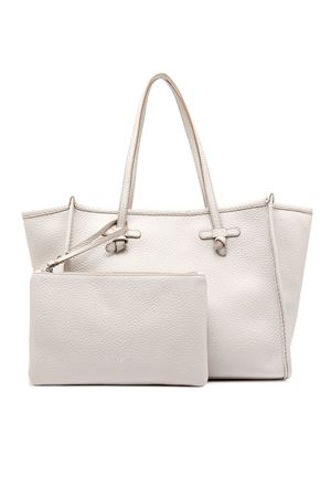 White Marcella shopping bag GIANNI CHIARINI | BS9330BBL211